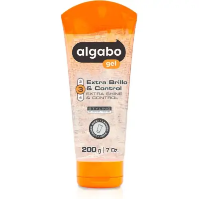 Gel Fijador Capilar Algabo Brillo Incoloro 200 g