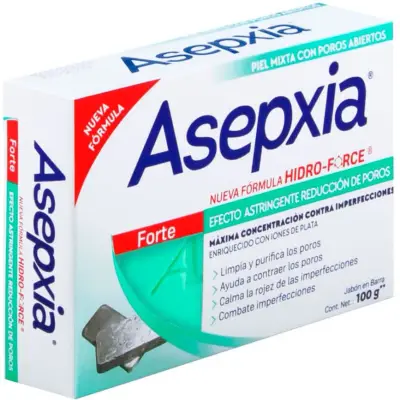 Jabón Asepxia Forte en Barra 100 g