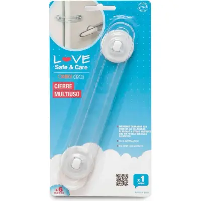 Traba Multiuso de Seguridad Baby First Gris