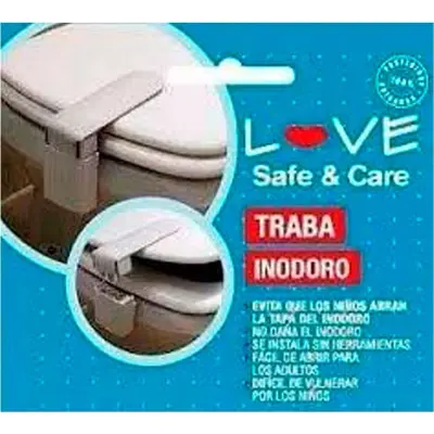 Traba de Seguridad para Inodoro Love
