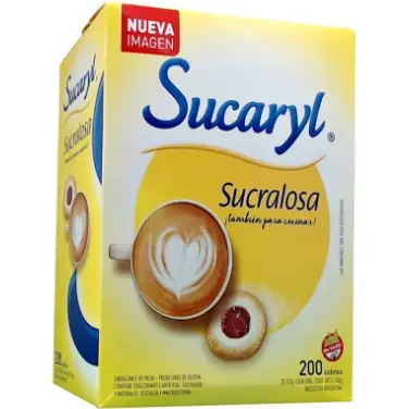 Edulcorante Sucaryl Sucralosa en Sobres 200 x 160 g