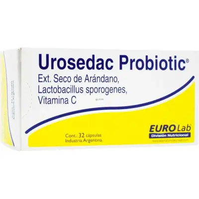 Urosedac Probiotic Eurolab x 32 Cápsulas