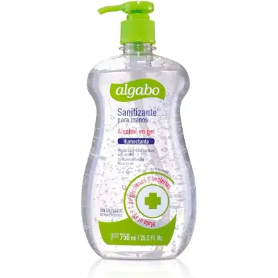 Alcohol en Gel Algabo con Válvula 750 ml