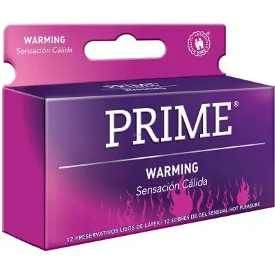 Preservativos Prime XP Warming x12