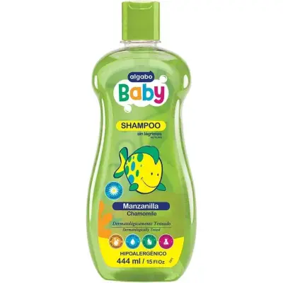 Shampoo para Bebés Algabo Baby Extra Suave Manzanilla 444 ml