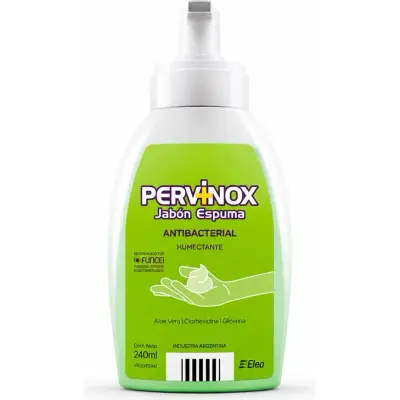 Pervinox Jabón Espuma Humectante 240 ml