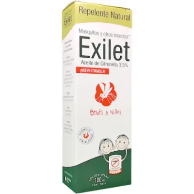 Repelente de Insectos Exilet Natu Bebé Loción x 100 ml