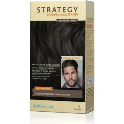 Shampoo Plumari Strategy Color Cabello Oscuro