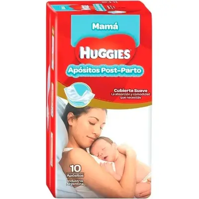 Apósitos Post Parto Huggies Mamá x10