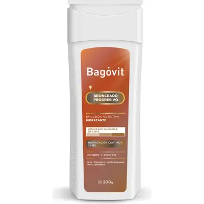 Emulsión Autobronceante Bagóvit A 200 g