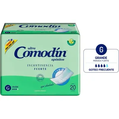 Apósitos para Incontinencia Comodín Forte x20