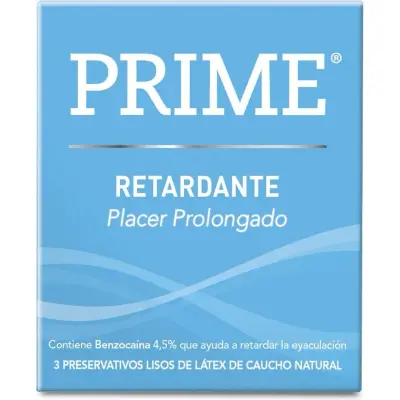 Preservativos Prime Pre Retard Climax x 3
