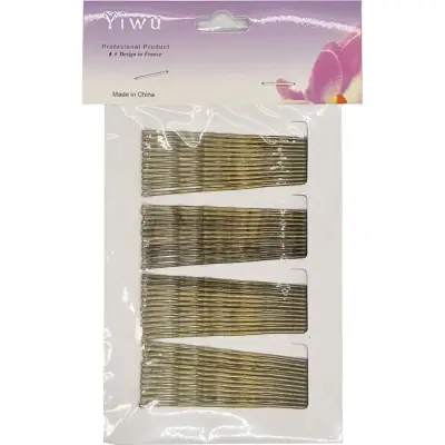 Clips para el Cabello Yiwu Invisibles Rubios Largos
