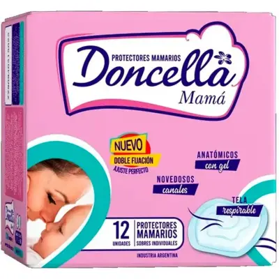 Protectores Mamarios Doncella x 12