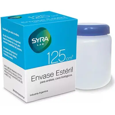 Recipiente Estéril Syra 125 ml