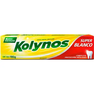 Pasta Dental Kolynos Super Blanca 180 g