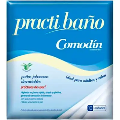 Toallitas Húmedas Comodín Practi Baño Aloe x10