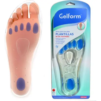 Plantilla Gelform Máximo Confort con Oliva Talle 41-42