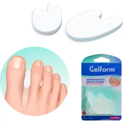 Separador de Dedos Plano Gelform N3 x2