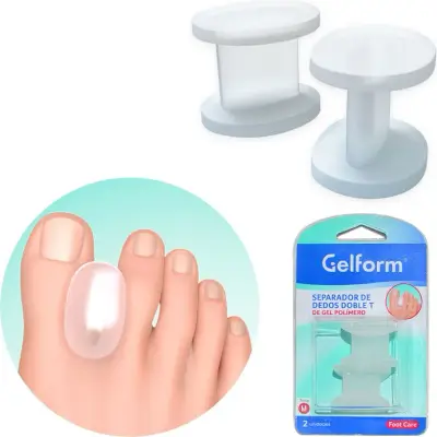 Separador de Dedos Doble Gelform Talle N2 x2