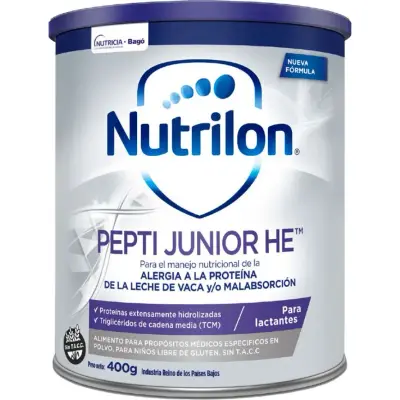 Fórmula Infantil Nutrilon Pepti Junior HE Lata 400 g