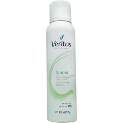 Antitranspirante Aerosol Veritas Control 92 g