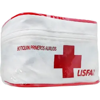 Botiquín de Primeros Auxilios Lisfar 15 Elementos