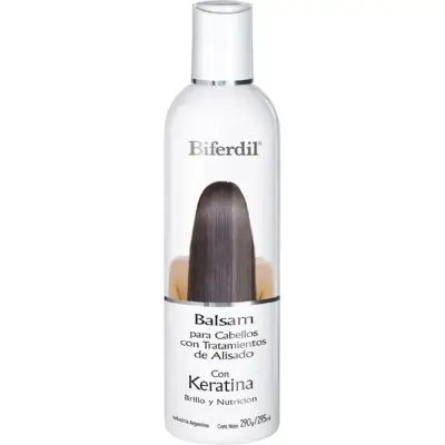 Bálsamo Acondicionador Biferdil Tratamiento Alisado 295 ml