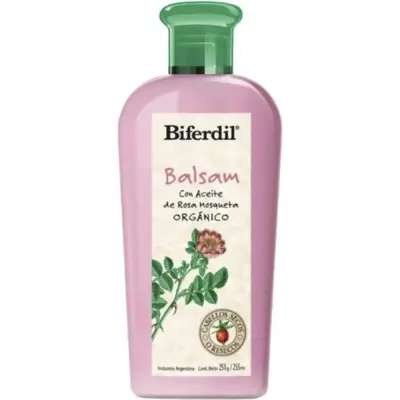 Bálsamo Capilar Biferdil Rosa Mosqueta 255 ml