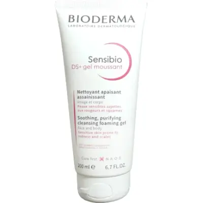 Gel Mousse Limpiador Bioderma Sensibio DS+ 200 ml