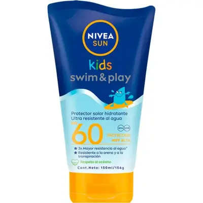 Protector Solar Nivea Sun Kids Swim & Play FPS 60 157 ml