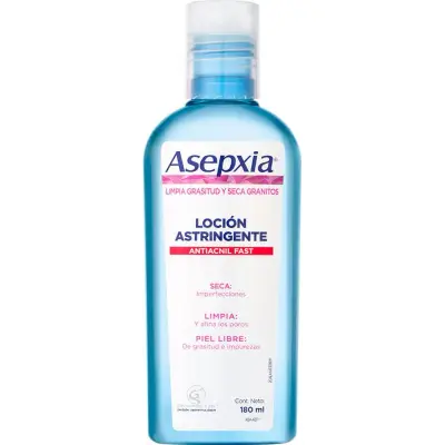 Loción Astringente Asepxia 190 ml