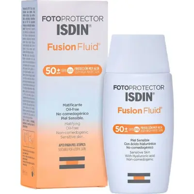 Protector Solar Isdin Fotoprotector Fusion Fluid FPS 50+ 50 ml