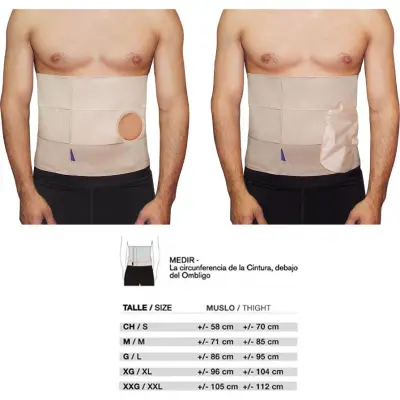Faja Ortopédica para Ostomía 24 cm Talle 2