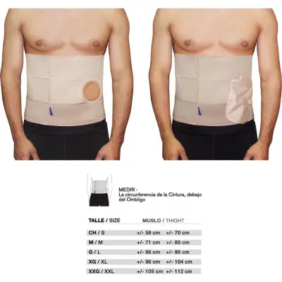 Faja Ortopédica para Ostomía 24 cm Talle 3