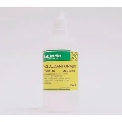 Alcohol Alcanforado Tablada 100 ml