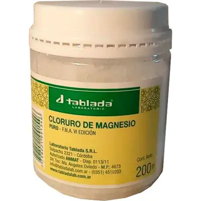 Cloruro de Magnesio Potex 200 g