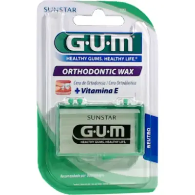 Cera Ortodóntica GUM Ortho Wax Sin Sabor x5