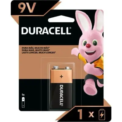 DURACELL BATERIA 9V       X1U