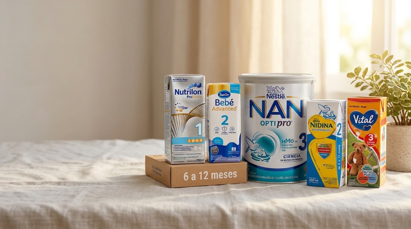 Leches y fórmulas infantiles
