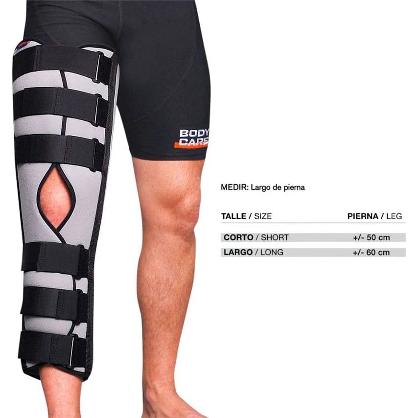 Inmovilizador de Rodilla Body Care Económico Talle Grande