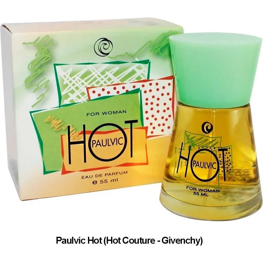 Perfume Paulvic Hot Eau de Toilette Femenino 55 ml