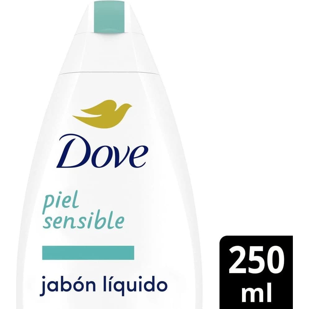 Dove Jabón Líquido para Piel Sensible 250 ml