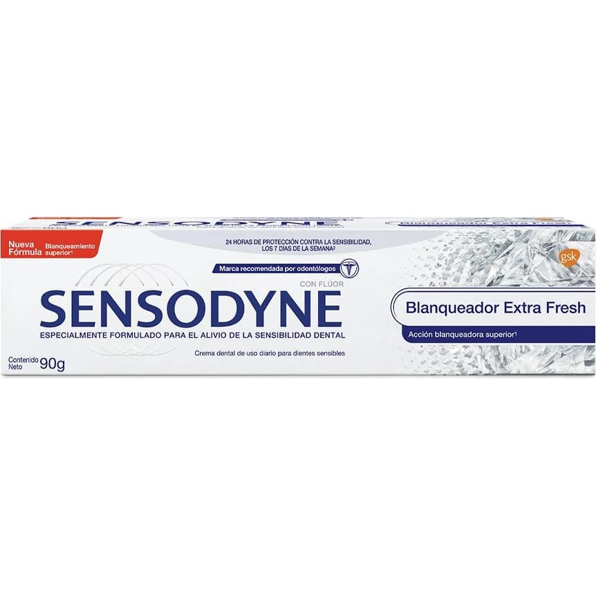 Pasta Dental Sensodyne Blanqueadora Extra Fresh 90 g