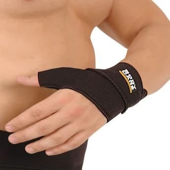 Muñequera con Inmovilizador de Pulgar Body Care Blanca Talle 2
