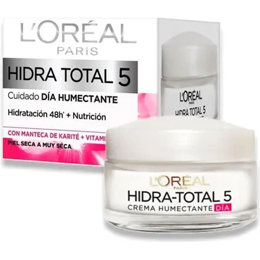 Crema Facial L'Oréal Dermo Expertise Hidra Total 5 Nutritiva 50 g