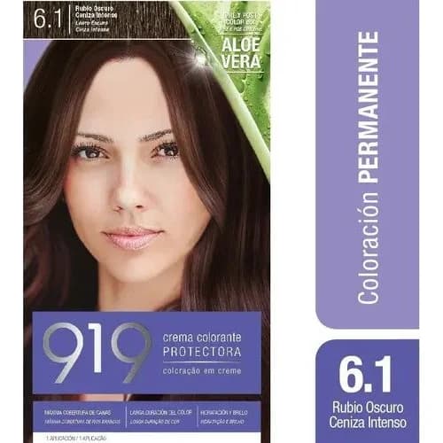 919 Kit Nº 6/1 Rubio Oscuro Ceniza Int Tintura