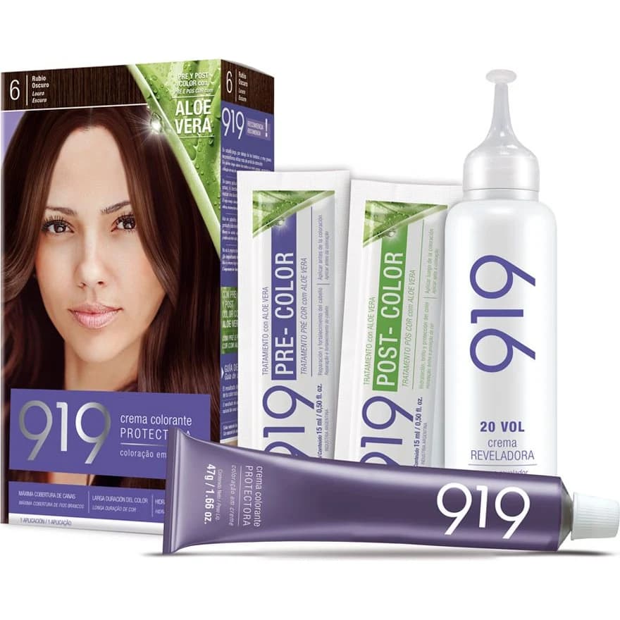 Kit 919 Tono 6 Rubio Oscuro