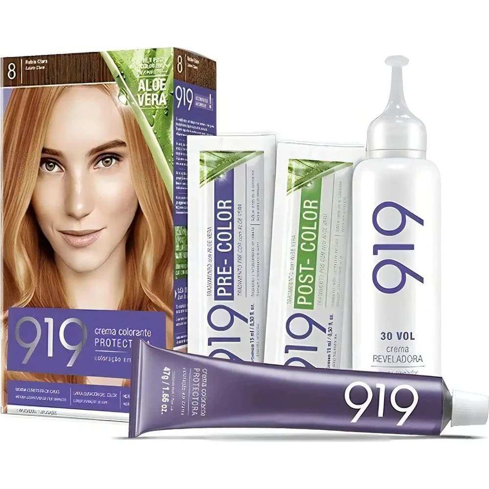 Kit de Coloración Godrej Tono 8