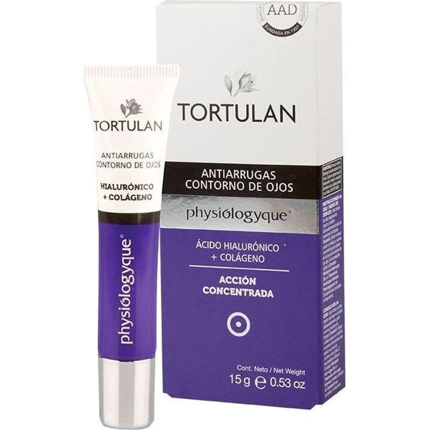 Crema Contorno de Ojos Tortulan Physio con Ácido Hialurónico 15 g